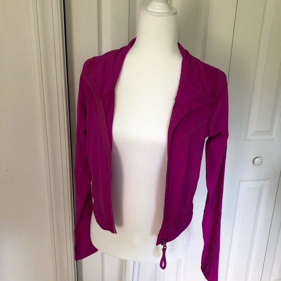 TFL Apparel Cropped Sweat Jacket - Picture 6 of 7